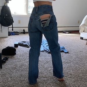 Custom Vintage Levi’s 569 jeans